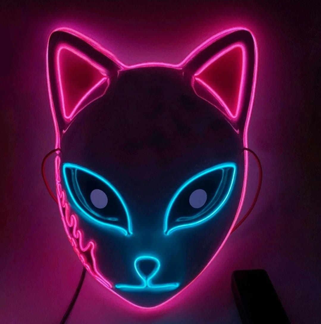 LED Glow Mask Pink